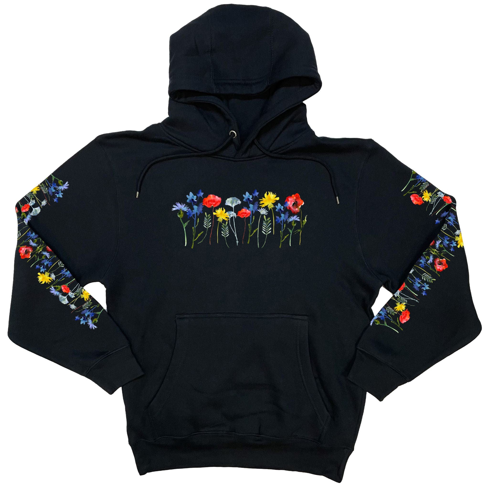 Ultimate Wildflowers Floral Hoodie - Soft, Midweight | Oakstone Five