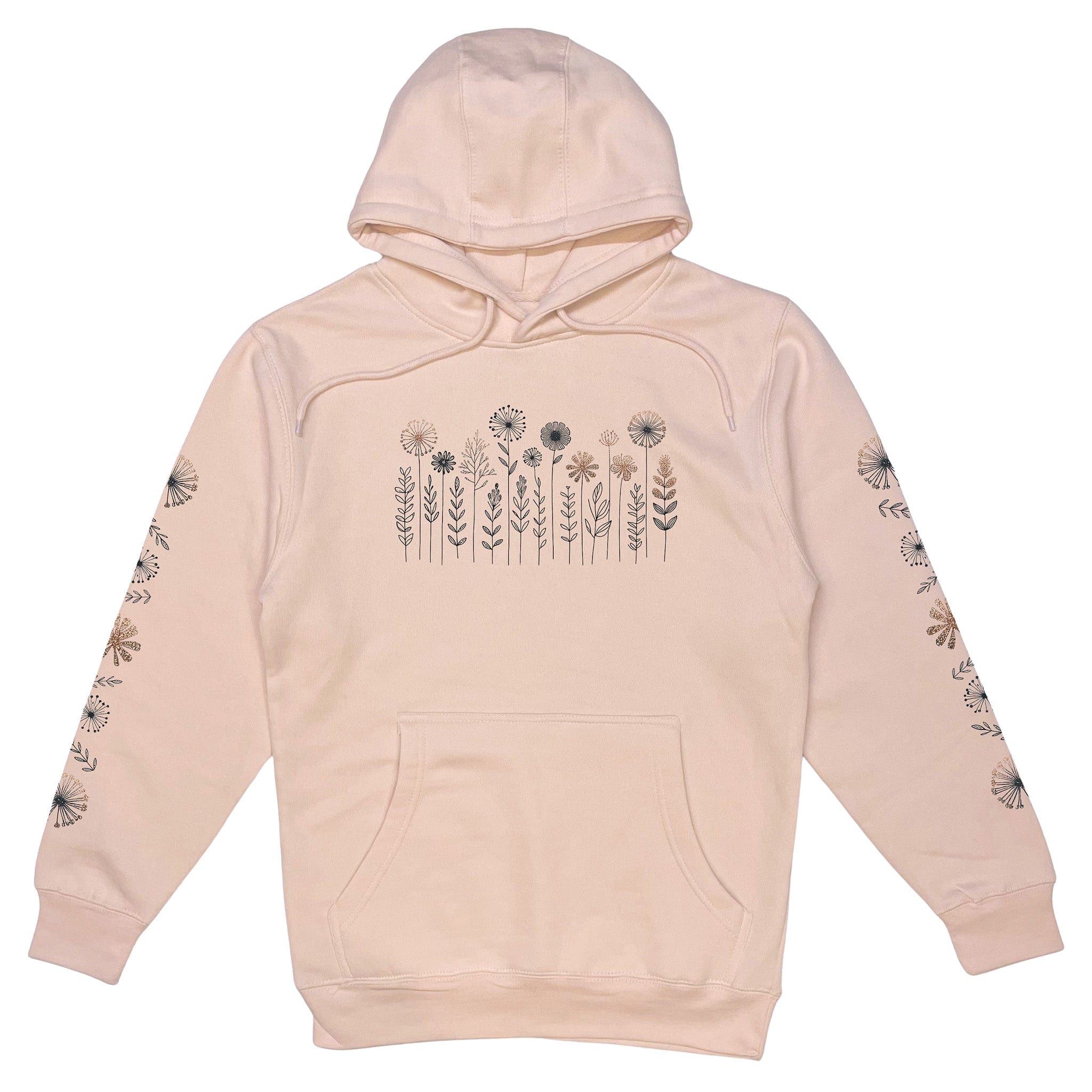 Wildflowers Floral Hoodie - Soft, Midweight | Oakstone Five